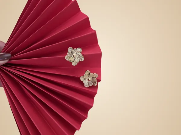 Gold_Plated_Petal_Nest_Statement_Earrings_For_Women