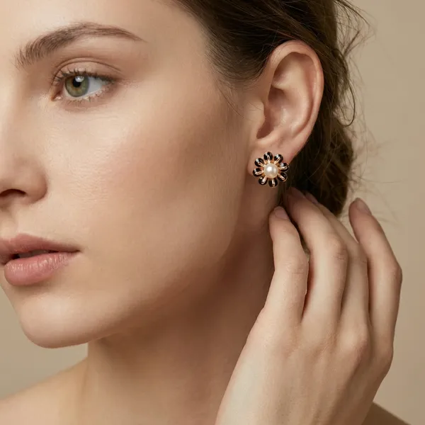 Black_Dahlia_Bloom_Stud_Earrings_For_Women