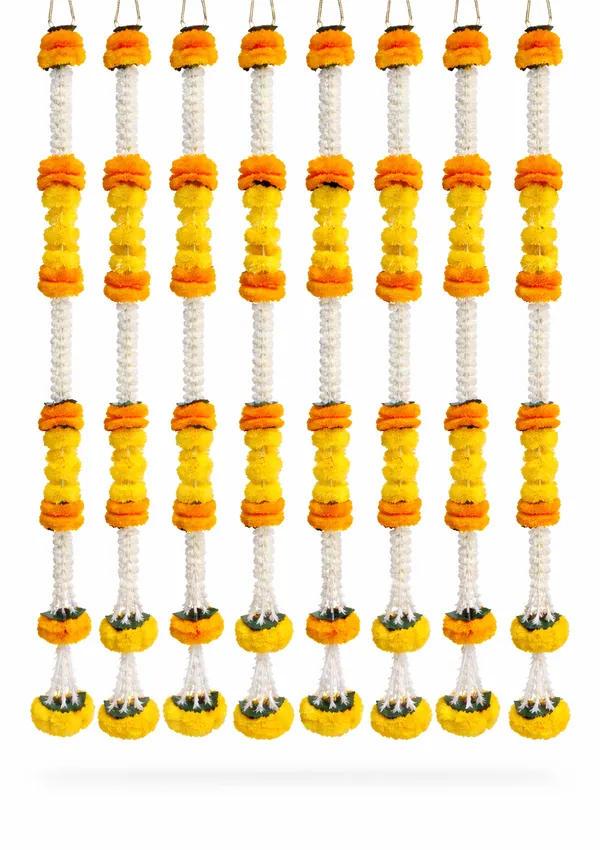 Artificial_Fabric_Festive_Marigold_Jasmine_Hanging_Garland_Pack_Of_6