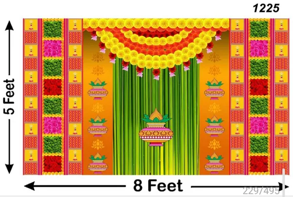 Polyester_Festival_Kalash_Marigold_Decorative_Backdrop