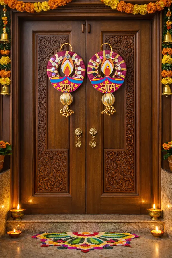 Fabric_Traditional_Shubh_Labh_Festive_Door_Hanging_Pack_Of_2_-_Pack_Of_2