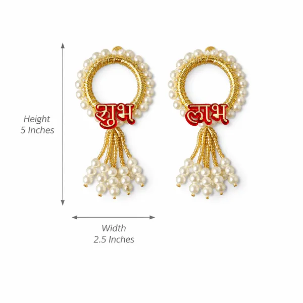 Metal_Pearl_Festive_Shubh_Labh_Door_Hanging_-_Pack_Of_3