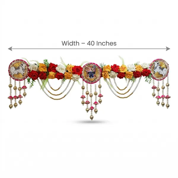 Premium_Krishna_Cow_Toran_Door_Hanging_With_Beads_&_Bells_–_40_Inch_Floral_Bandarwal_For_Diwali,_Housewarming,_Wedding_&_Festive_Home_Decor