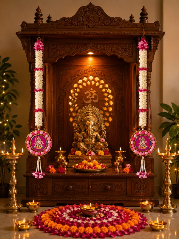 Pcrafts_Premium_Gajra_&_Ganesha_Hanging_|_36_Inch_Festive_Decorative_Hanging_For_Door,_Wall,_Balcony_&_Entrance_Decor_(Pack_Of_2)