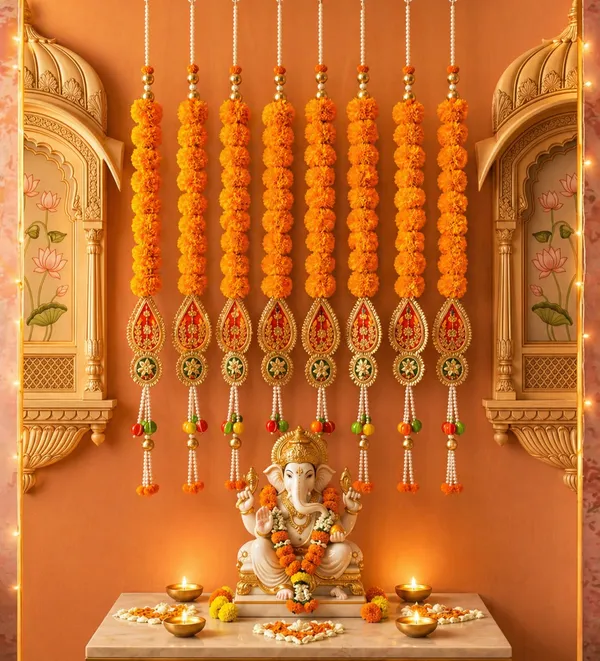Premium_Marigold_Gotta_Patti_Hanging_2.5_Ft_Festive_Decor_(_Set_Of_2)