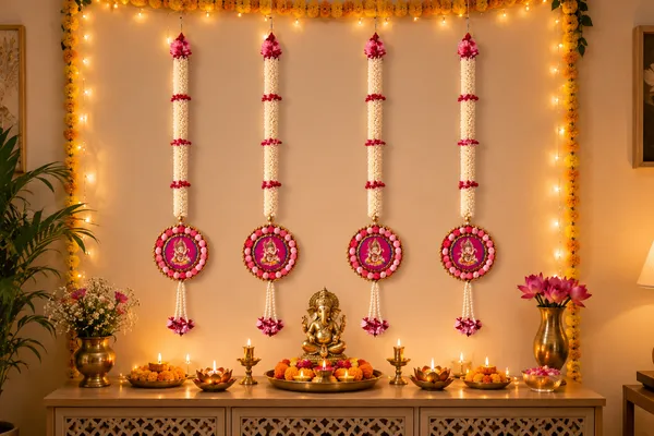 Pcrafts_Premium_Gajra_&_Ganesha_Hanging_|_36_Inch_Festive_Decorative_Hanging_For_Door,_Wall,_Balcony_&_Entrance_Decor_(Pack_Of_4)