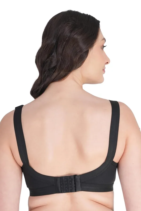 Black_Cotton_Non_Padded_Wire_Free_Full_Coverage_Bra_For_Women