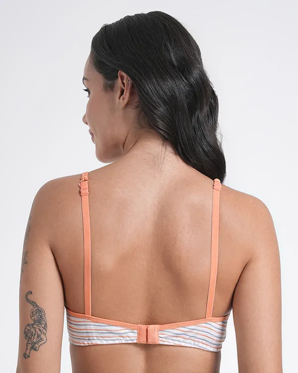 Women’s_Everyday_Lightly_Padded_Striped_Bra_–_Peach_Trim