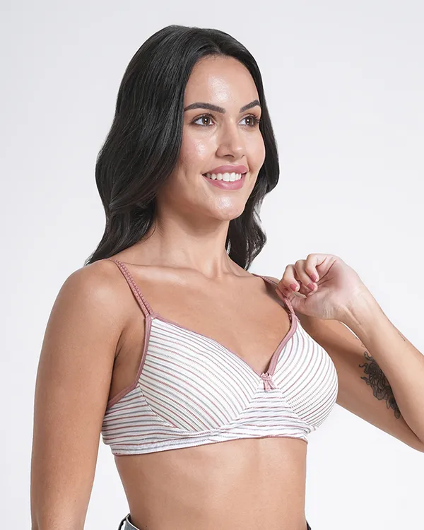 Women’s_Everyday_Lightly_Padded_Striped_Bra_–_Rose_Trim