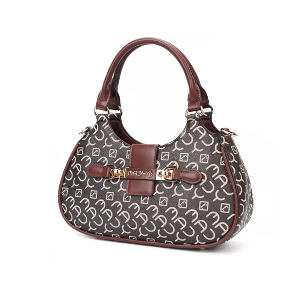 Grey_And_Brown_Polyurethane_(Pu)_Premium_Hobos_&_Shoulder_Bags_For_Women_By_Mady_Fashion