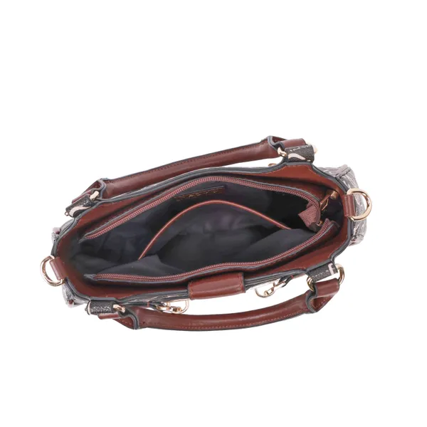 Grey_And_Brown_Polyurethane_(Pu)_Premium_Hobos_&_Shoulder_Bags_For_Women_By_Mady_Fashion