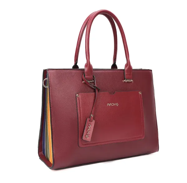 Red_Polyurethane_(Pu)_Premium_Handbag_For_Women_By_Mady_Fashion