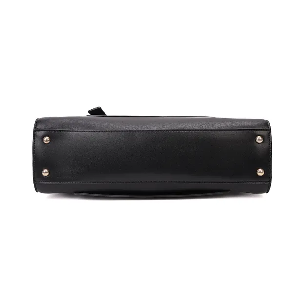 Black_Polyurethane_(Pu)_Premium_Handbag_For_Women_By_Mady_Fashion