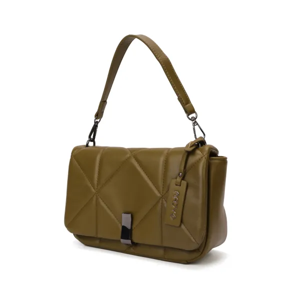 Olive_Green_Polyurethane_(Pu)_Premium_Sling_Bags_For_Women_By_Mady_Fashion