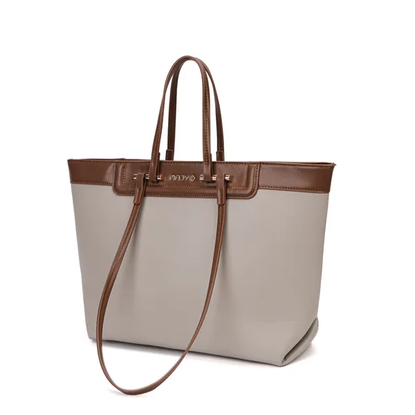 Cream_Polyurethane_(Pu)_Premium_Handbag_For_Women_By_Mady_Fashion