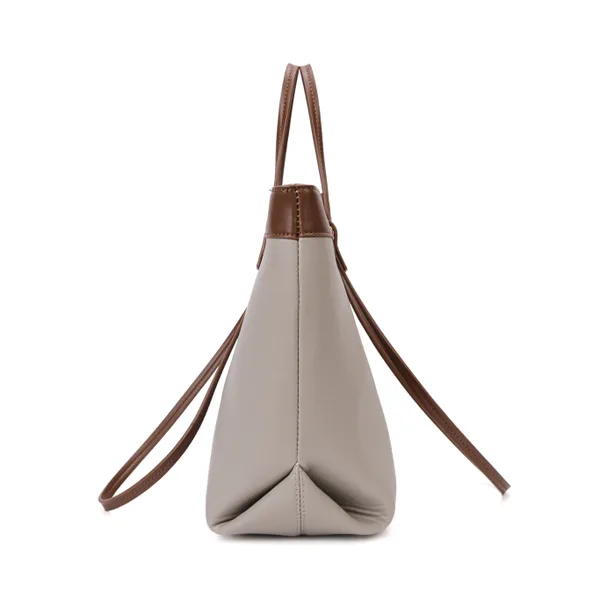 Cream_Polyurethane_(Pu)_Premium_Handbag_For_Women_By_Mady_Fashion