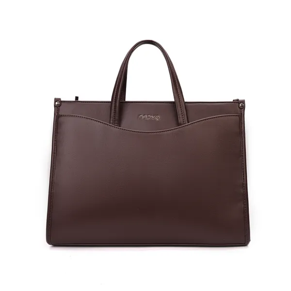 Brown_Polyurethane_(Pu)_Premium_Top_Handle_Bags_For_Women_By_Mady_Fashion