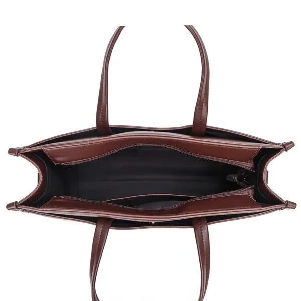 Brown_Polyurethane_(Pu)_Premium_Top_Handle_Bags_For_Women_By_Mady_Fashion