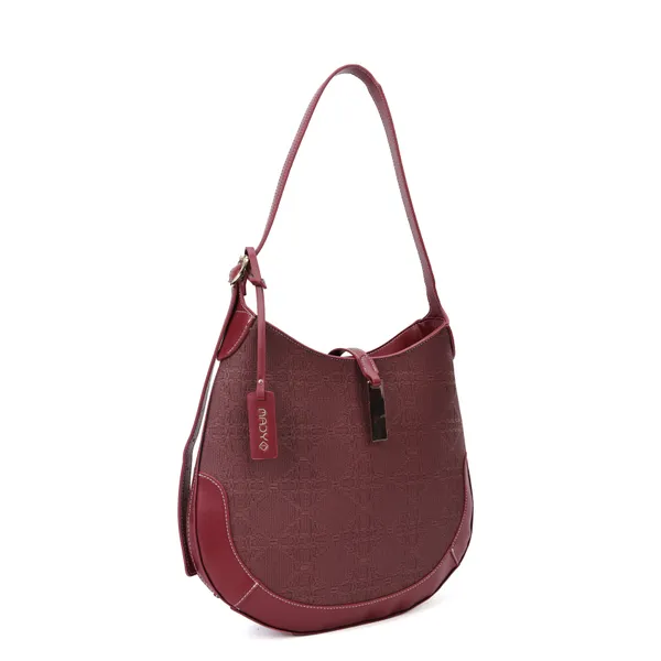 Maroon_Polyurethane_(Pu)_Premium_Hobos_&_Shoulder_Bags_For_Women_By_Mady_Fashion
