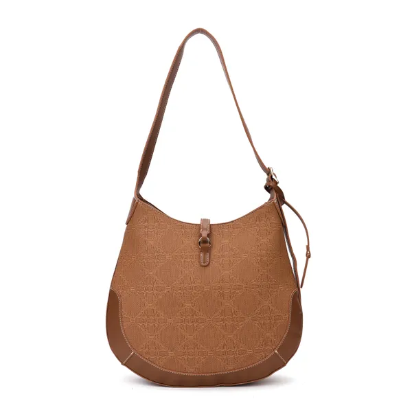 Brown_Polyurethane_(Pu)_Premium_Hobos_&_Shoulder_Bags_For_Women_By_Mady_Fashion