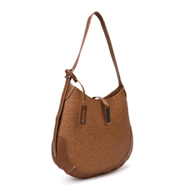 Brown_Polyurethane_(Pu)_Premium_Hobos_&_Shoulder_Bags_For_Women_By_Mady_Fashion