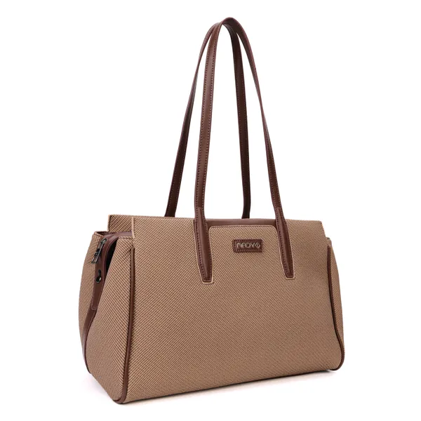Khaki_Polyurethane_(Pu)_Premium_Handbag_For_Women_By_Mady_Fashion