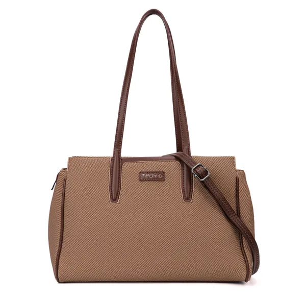 Khaki_Polyurethane_(Pu)_Premium_Handbag_For_Women_By_Mady_Fashion