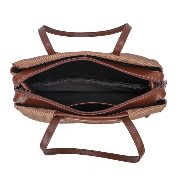 Khaki_Polyurethane_(Pu)_Premium_Handbag_For_Women_By_Mady_Fashion