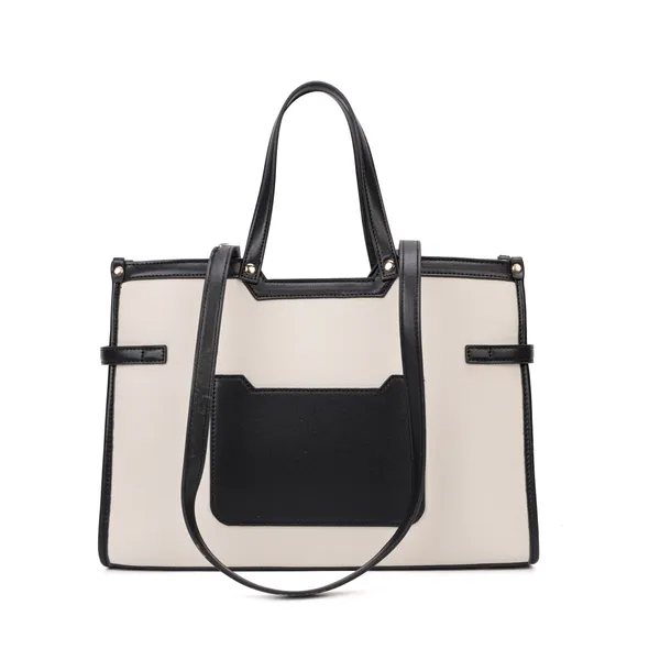Apricot_Polyurethane_(Pu)_Premium_Office_Bags_For_Women_By_Mady_Fashion