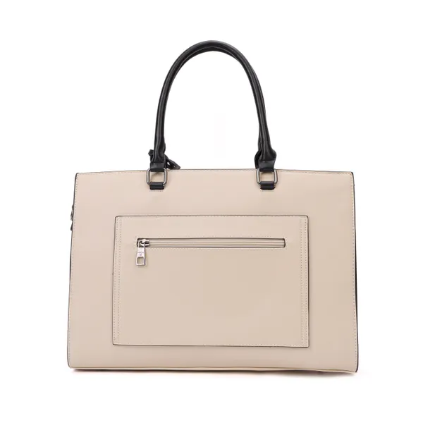 Tan_Polyurethane_(Pu)_Premium_Office_Bags_For_Women_By_Mady_Fashion