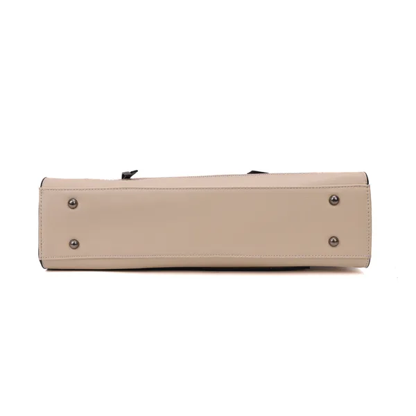 Tan_Polyurethane_(Pu)_Premium_Office_Bags_For_Women_By_Mady_Fashion