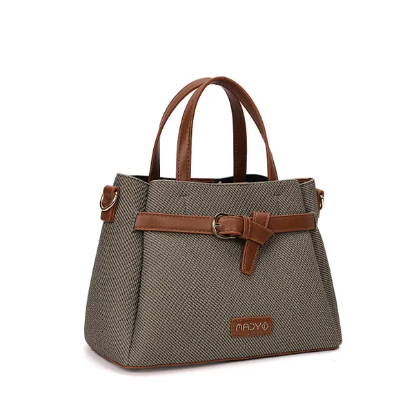 Green_And_Brown_Polyurethane_(Pu)_Premium_Hobos_&_Shoulder_Bags_For_Women_By_Mady_Fashion