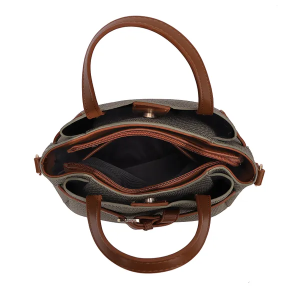 Green_And_Brown_Polyurethane_(Pu)_Premium_Hobos_&_Shoulder_Bags_For_Women_By_Mady_Fashion