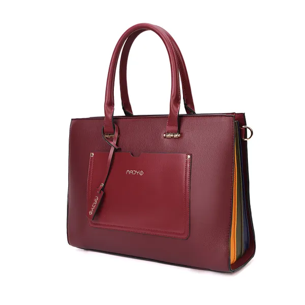 Red_Polyurethane_(Pu)_Premium_Handbag_For_Women_By_Mady_Fashion