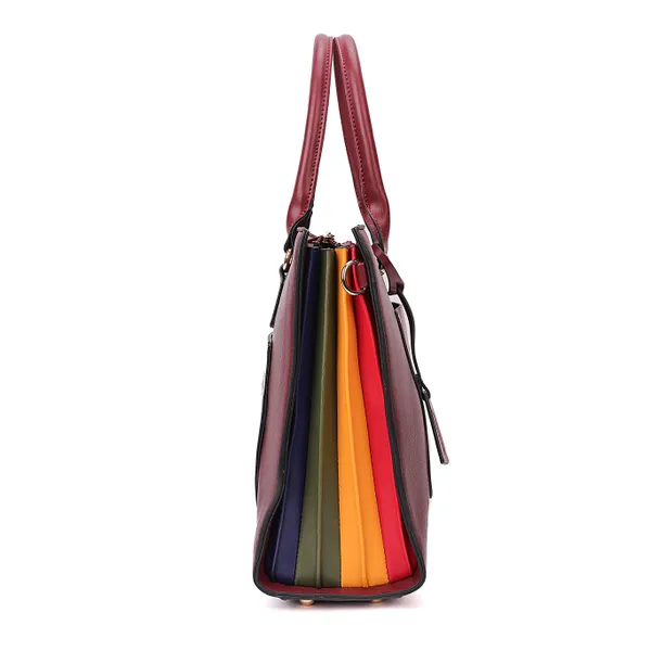 Red_Polyurethane_(Pu)_Premium_Handbag_For_Women_By_Mady_Fashion