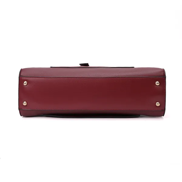 Red_Polyurethane_(Pu)_Premium_Handbag_For_Women_By_Mady_Fashion