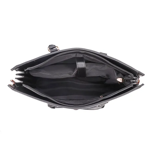 Black_Polyurethane_(Pu)_Premium_Handbag_For_Women_By_Mady_Fashion