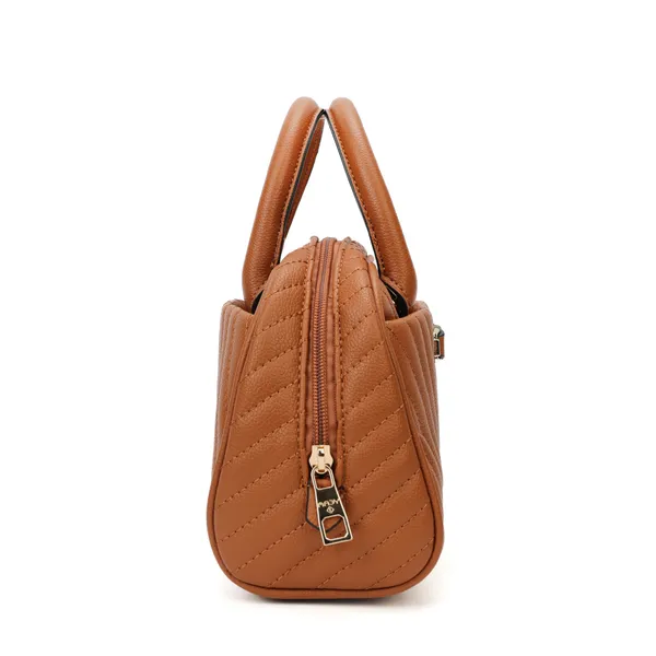 Brown_Polyurethane_(Pu)_Premium_Top_Handle_Bags_For_Women_By_Mady_Fashion