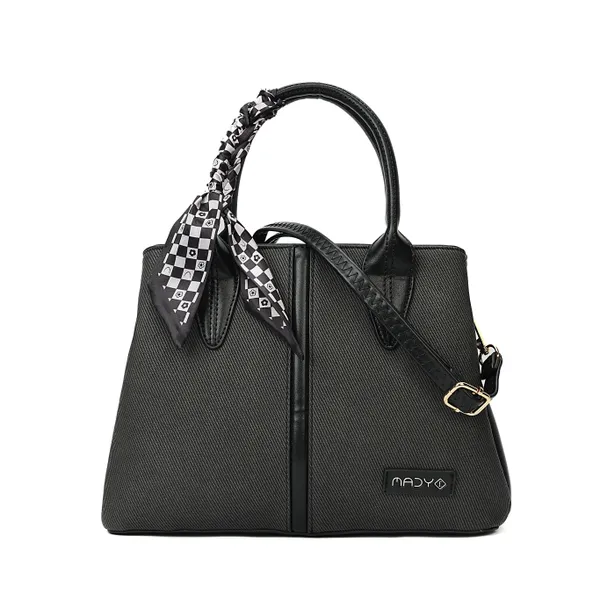 Black_Polyurethane_(Pu)_Premium_Top_Handle_Bags_For_Women_By_Mady_Fashion