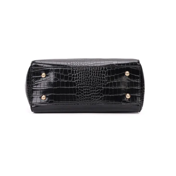Black_Polyurethane_(Pu)_Premium_Top_Handle_Bags_For_Women_By_Mady_Fashion