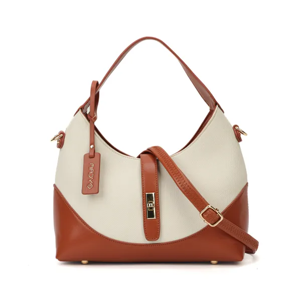 Beige_Polyurethane_(Pu)_Premium_Hobos_&_Shoulder_Bags_For_Women_By_Mady_Fashion