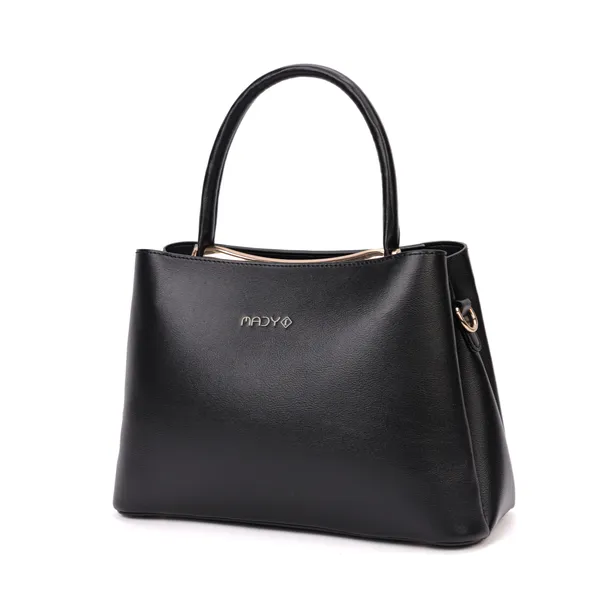 Black_Polyurethane_(Pu)_Premium_Top_Handle_Bags_For_Women_By_Mady_Fashion