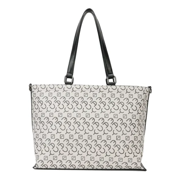 Grey_And_Black_Polyurethane_(Pu)_Premium_Handbag_For_Women_By_Mady_Fashion