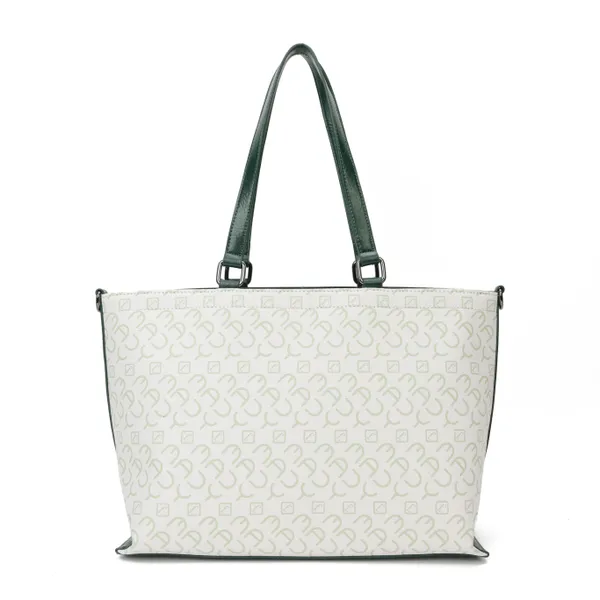 Grey_And_Black_Polyurethane_(Pu)_Premium_Tote_Bag_For_Women_By_Mady_Fashion