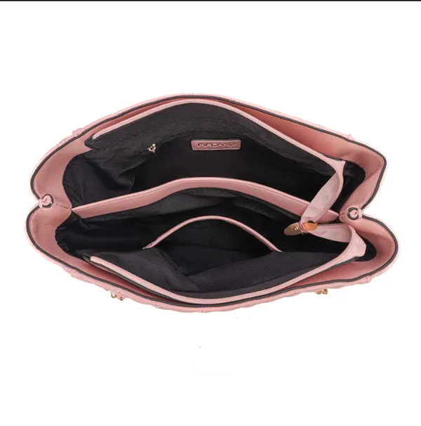 Peach_Polyurethane_(Pu)_Premium_Hobos_&_Shoulder_Bags_For_Women_By_Mady_Fashion