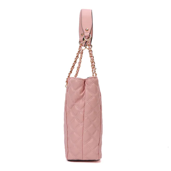 Peach_Polyurethane_(Pu)_Premium_Hobos_&_Shoulder_Bags_For_Women_By_Mady_Fashion