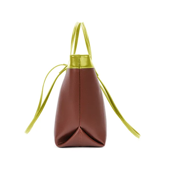 Olive_and_Brown_Polyurethane_(Pu)_Premium_Tote_Bag_For_Women_By_Mady_Fashion