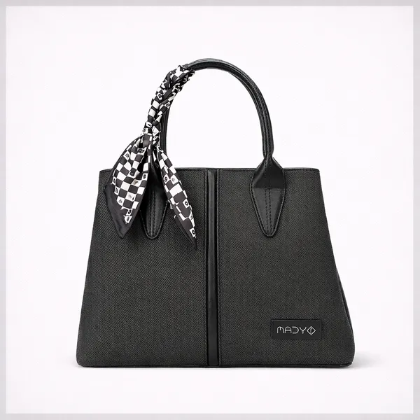 Black_Polyurethane_(Pu)_Premium_Top_Handle_Bags_For_Women_By_Mady_Fashion