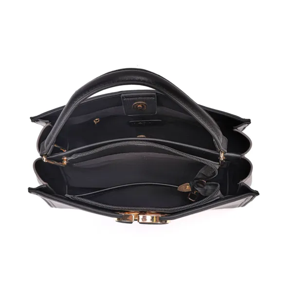 Black_Polyurethane_(Pu)_Premium_Top_Handle_Bags_For_Women_By_Mady_Fashion