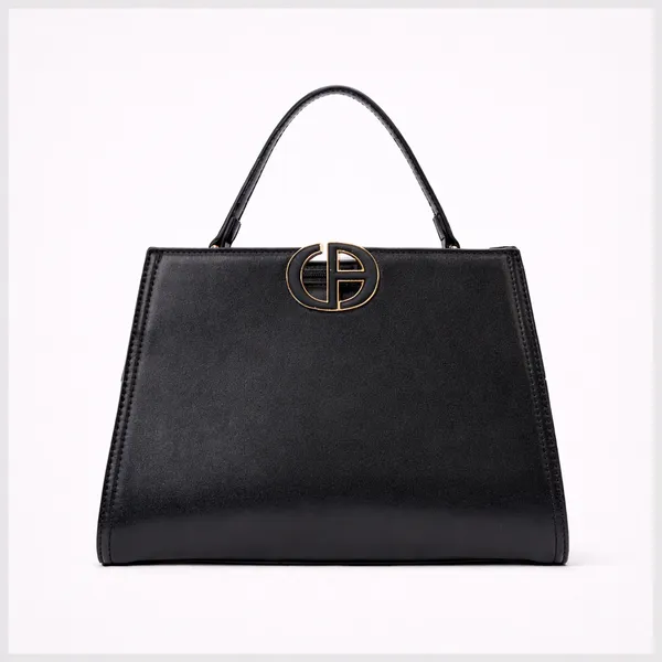 Black_Polyurethane_(Pu)_Premium_Top_Handle_Bags_For_Women_By_Mady_Fashion
